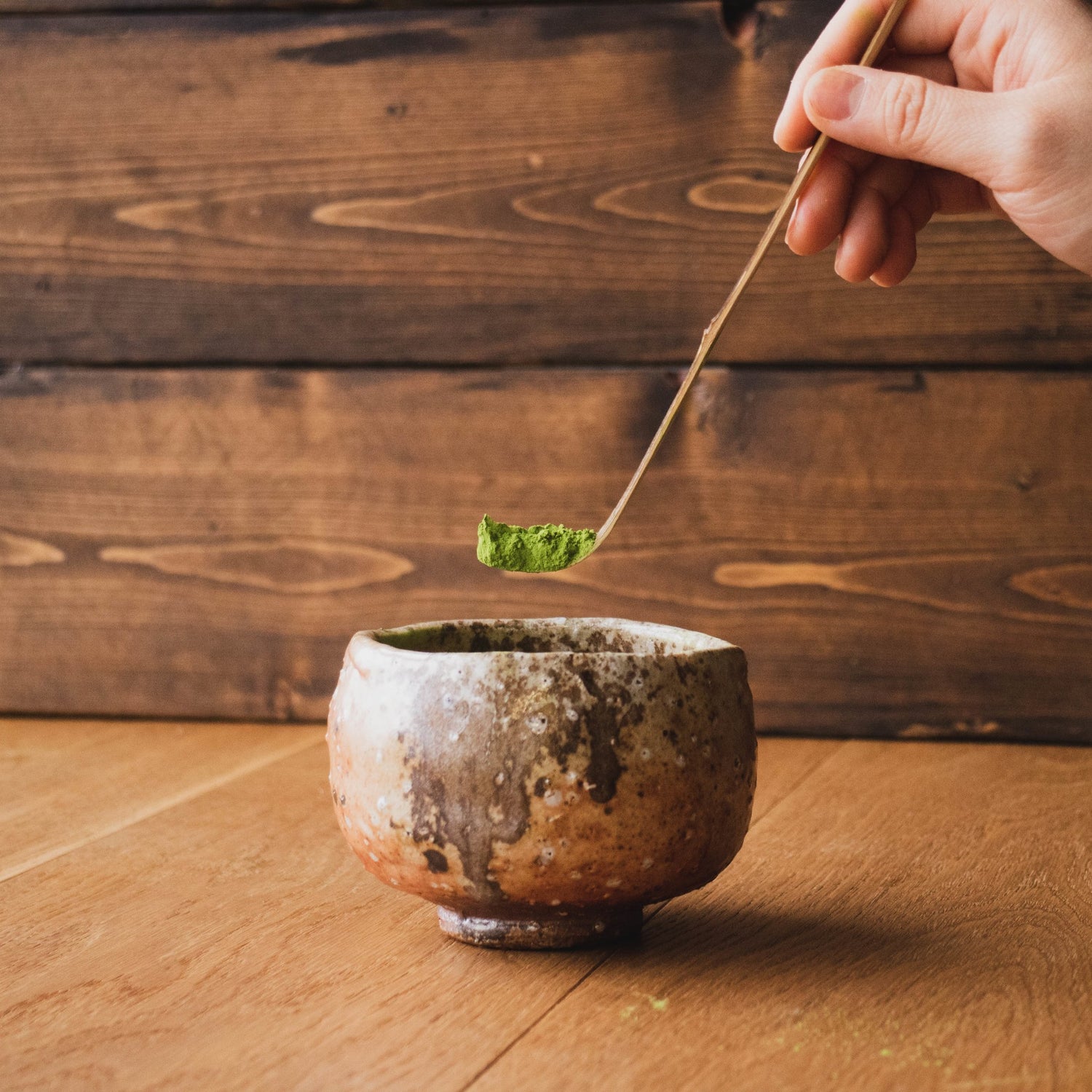 Matcha Spoon (Chashaku) - Light Bamboo - Two Hills Tea