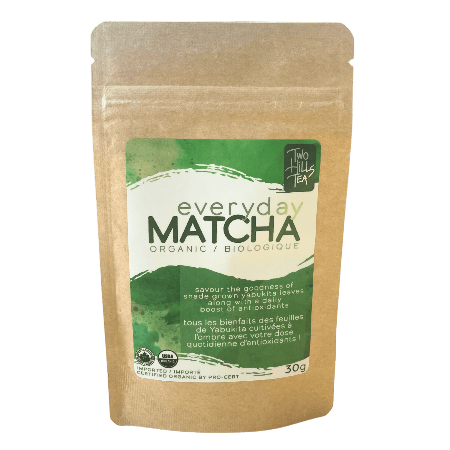 Organic Everyday Matcha - Two Hills Tea