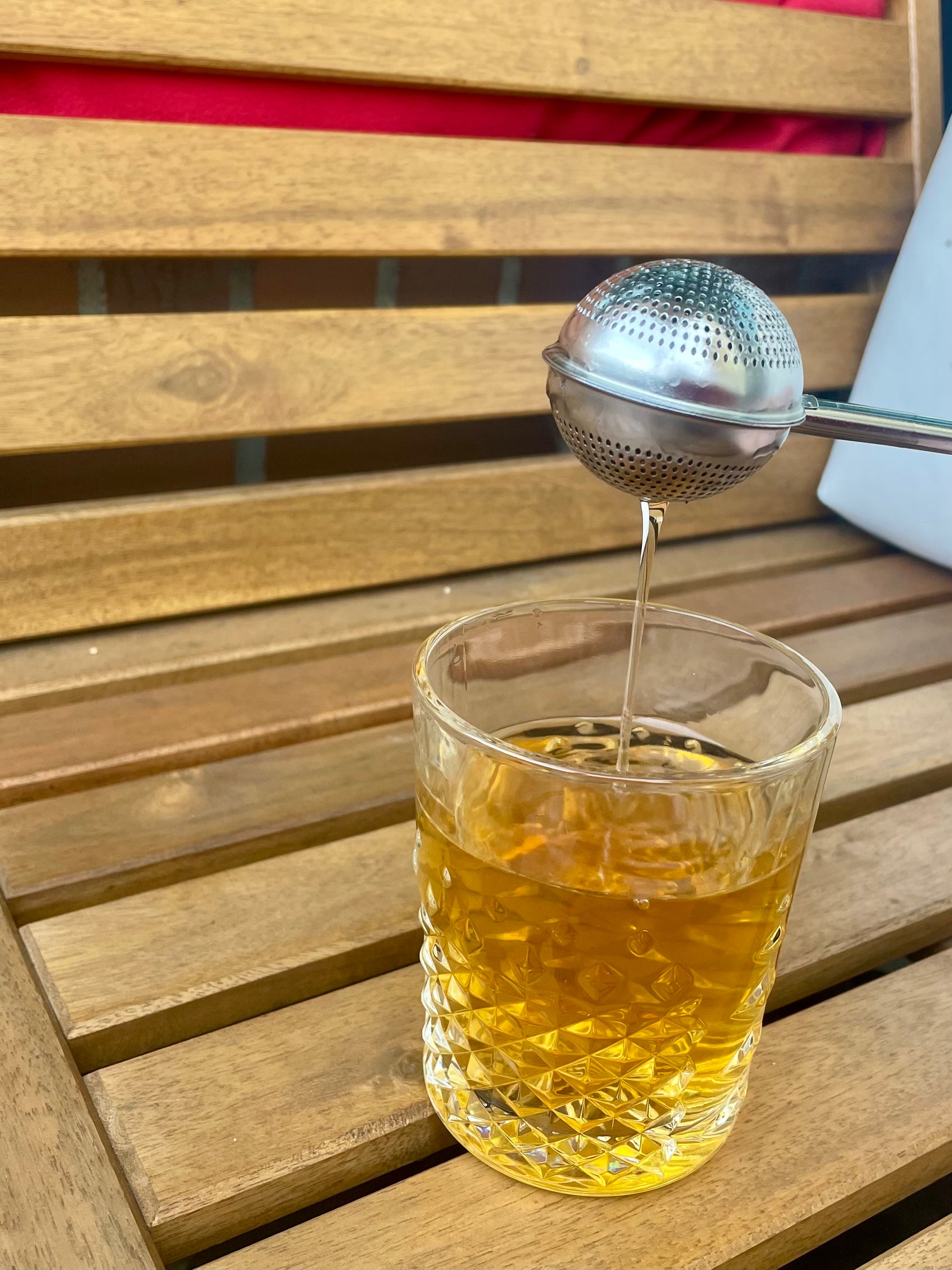 Spring Infuser Stainless Steel Spring Loaded Tea Infuser – Two Hills Tea