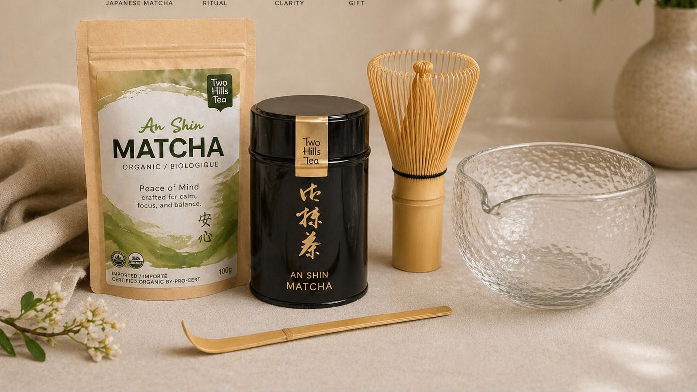 An Shin Matcha Sets - Two Hills Tea