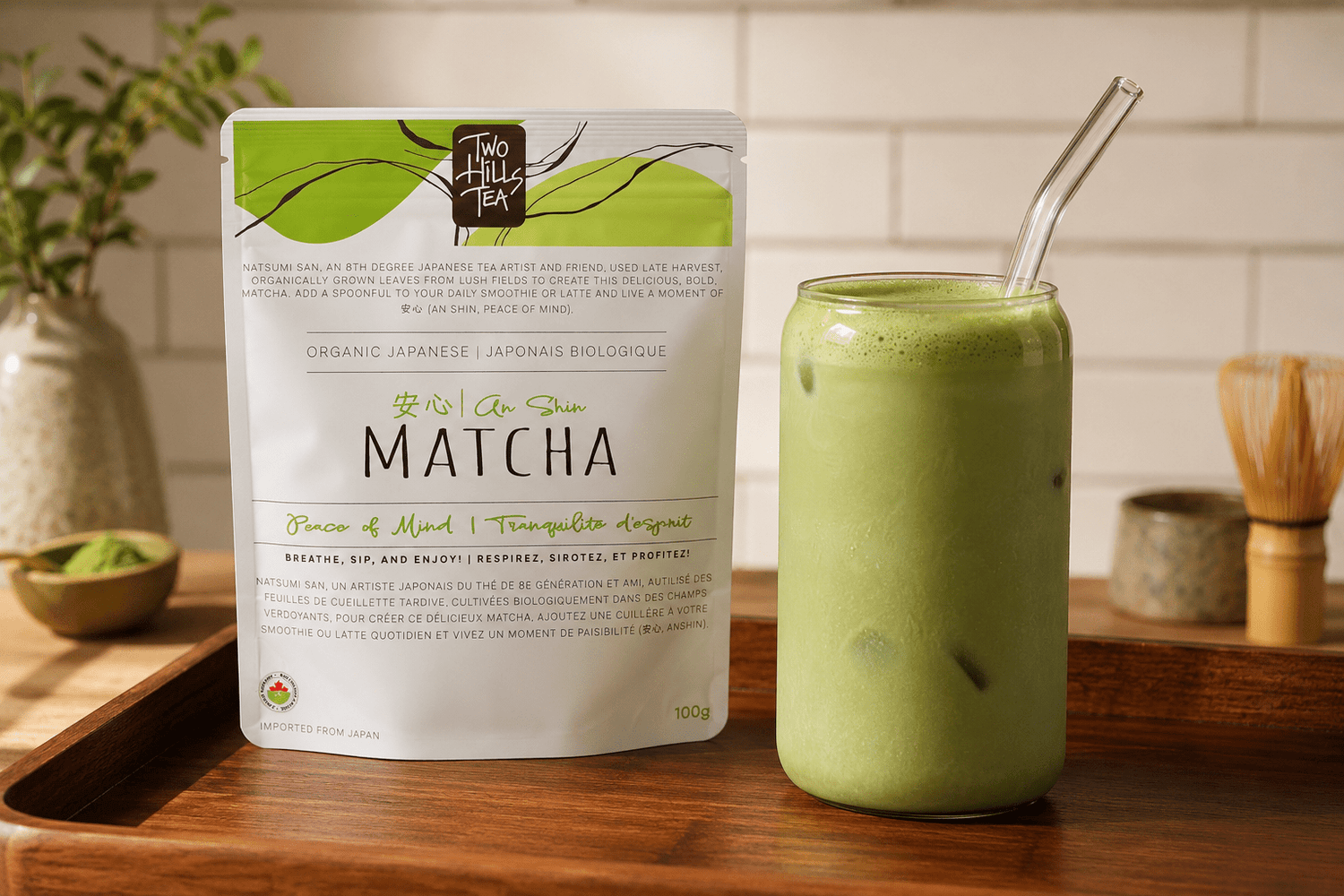 NEW! Organic Japanese An Shin 'Peace of Mind' Matcha - Two Hills Tea