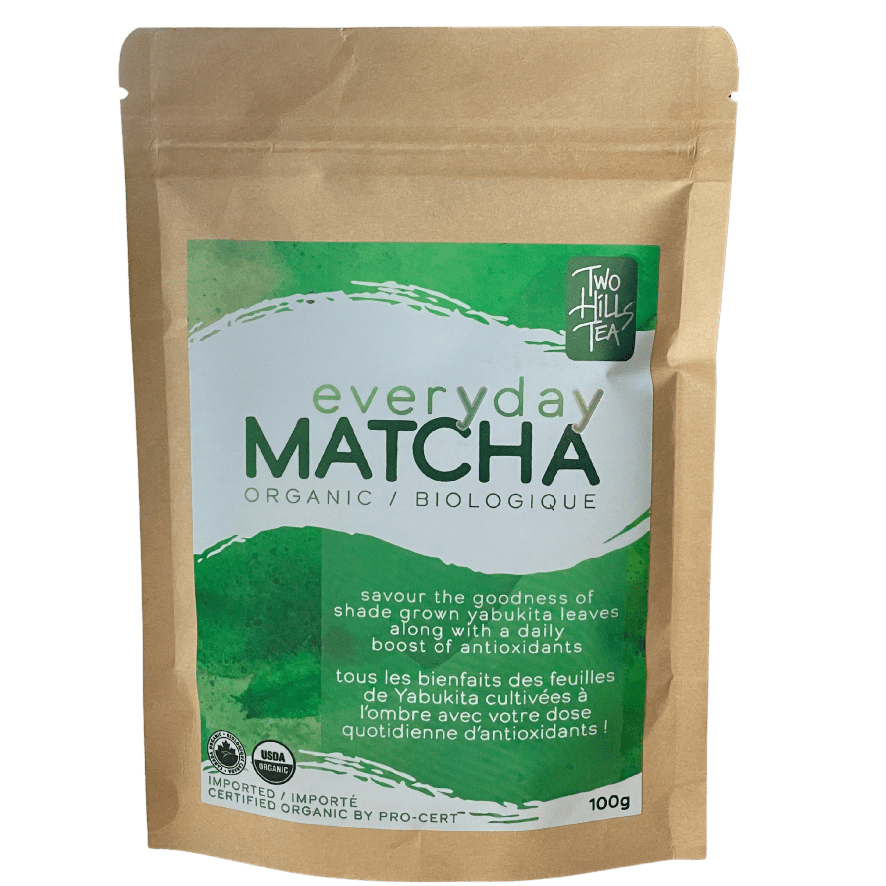 Organic Everyday Matcha - Two Hills Tea