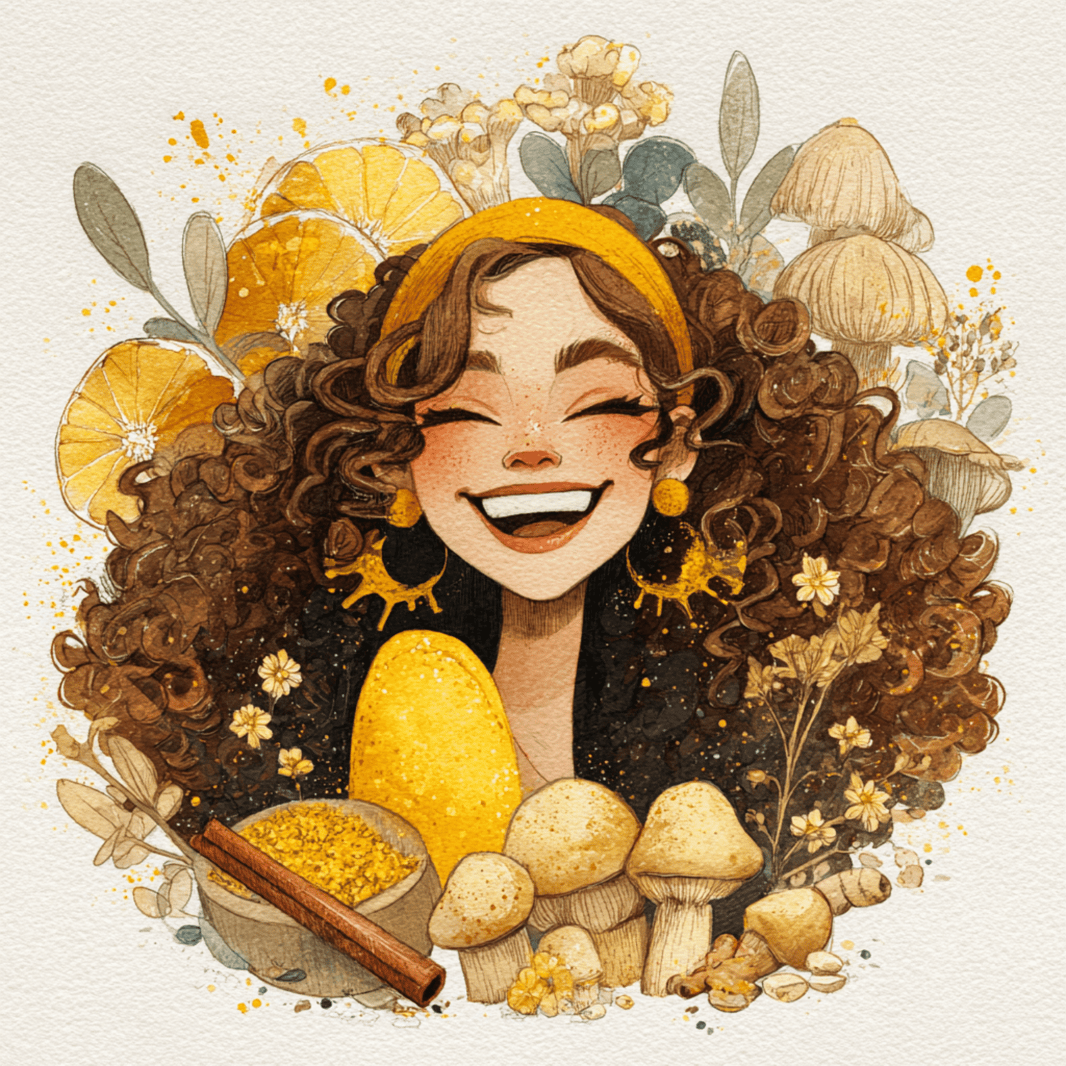 Organic Golden Mylk + Shrooms by Simple Energy - Two Hills Tea