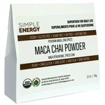 Organic Maca + Hojicha by Simple Energy - Two Hills Tea
