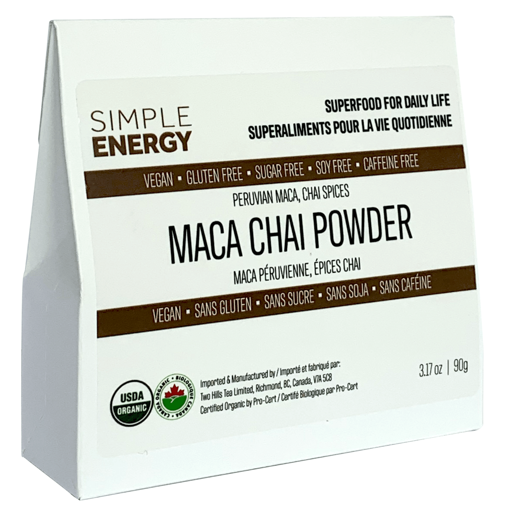Organic Maca + Hojicha by Simple Energy - Two Hills Tea