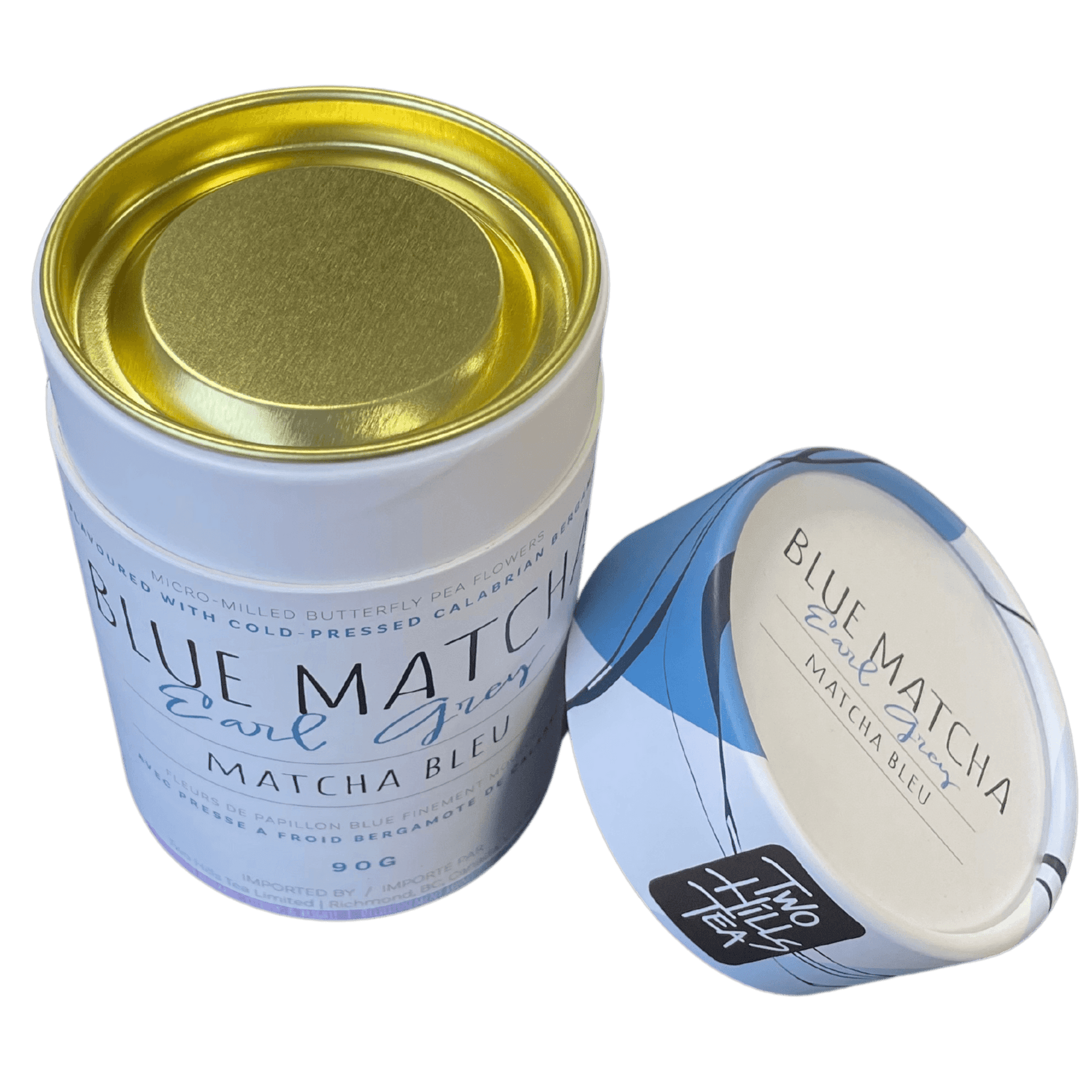 Blue Matcha Earl Grey - 90g - Two Hills Tea