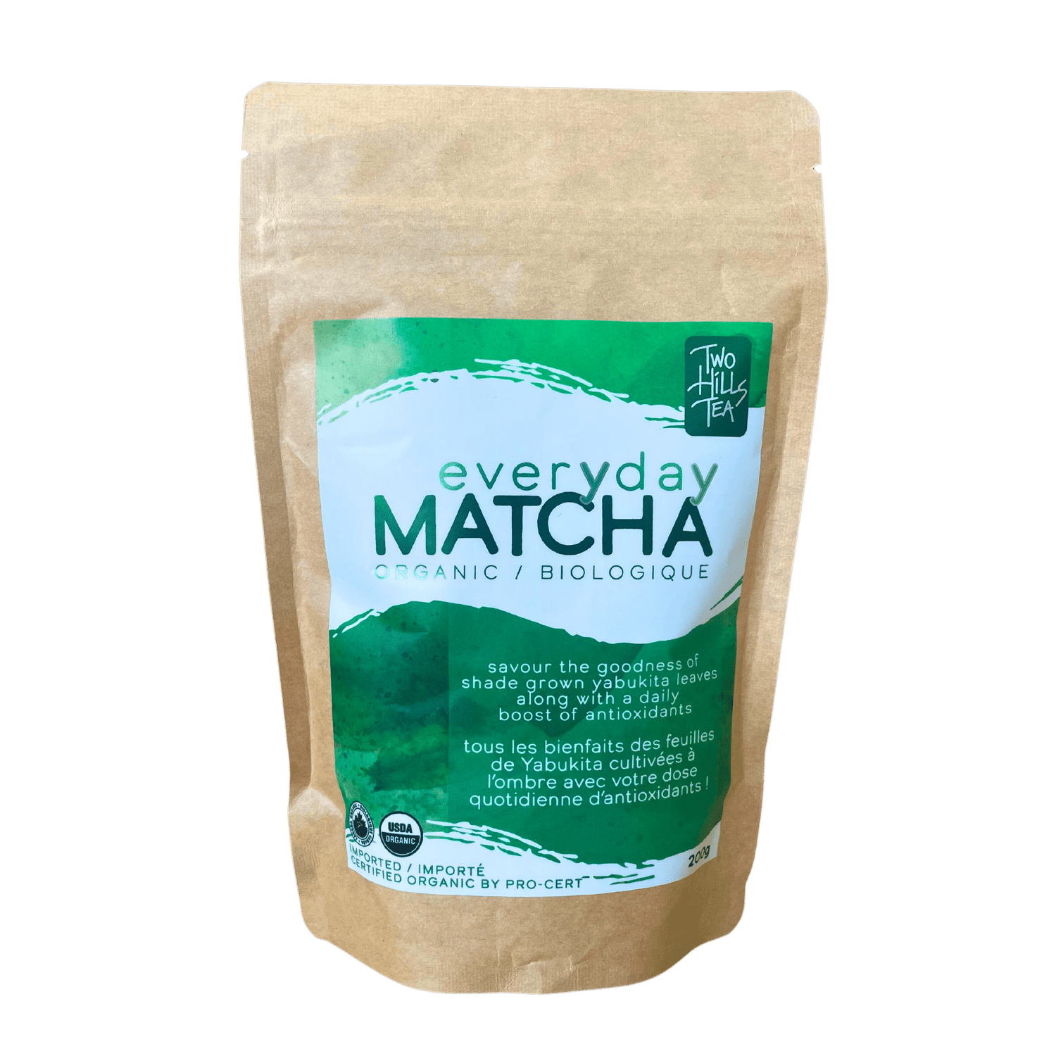 Organic Everyday Matcha - Two Hills Tea