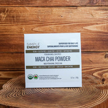 Load image into Gallery viewer, Organic Maca Chai by Simple Energy - Two Hills Tea